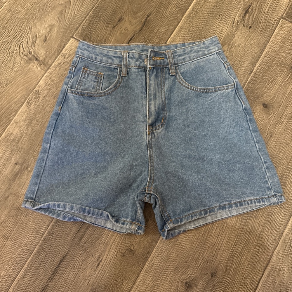 SHEIN Light Blue Jean Shorts